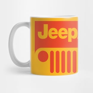 Jeep AF Wrangler Orange Mug